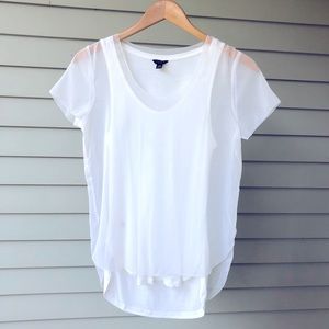 Ann Taylor Petite Layered Top